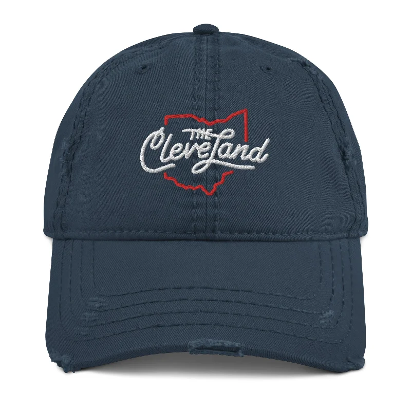 The Land - Distressed Dad Hat